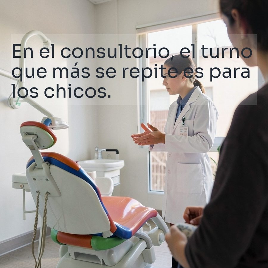 Pieza de la campaña de Odontología Sonrisa Norte, Neuquén.