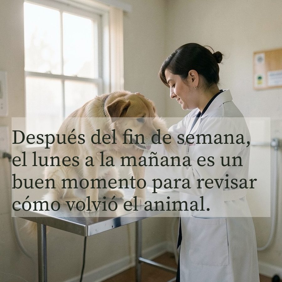 Pieza de la campaña de Veterinaria del Parque, Rosario.